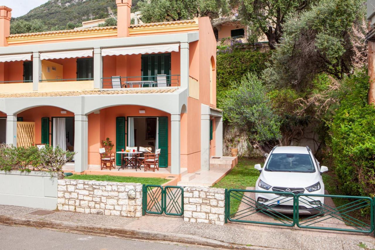 Dimeli Junior Apartment At The Beach Barbati Dış mekan fotoğraf
